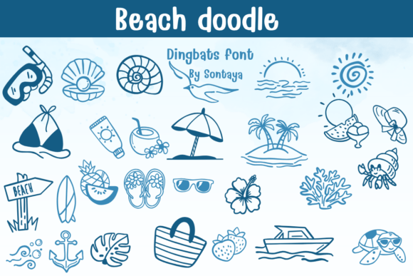 Beach Doodle: Infusing Playful Energy into Modern Designs