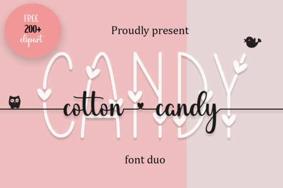 Cotton Candy: A Font Pairing That Brings Whimsy and Elegance Together