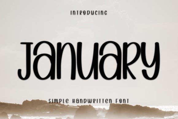 January: A Handwritten Font for Timeless Design