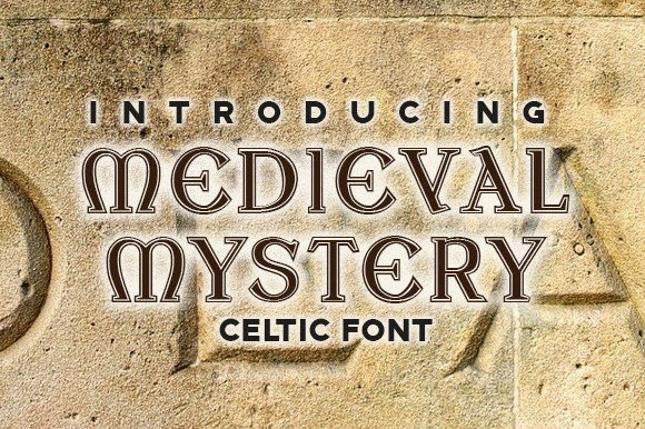 Medieval Mystery: The Bold Blackletter Font for Striking Designs