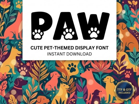 Paw: The Font That Brings a Playful, Professional Bark to Your Brand