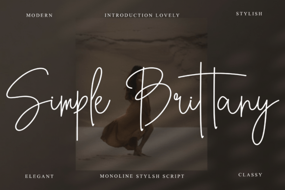 Simple Brittany: A Friendly Font for Creative Projects