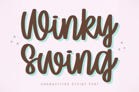 Winky Swing: A Playful Font for Authentic Branding