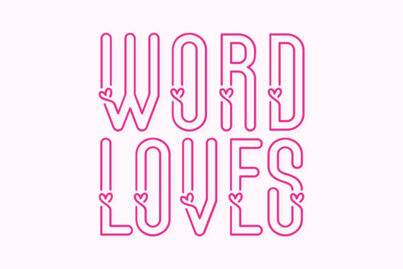 Word Loves: The Font That Brings Whimsy to Your Projects